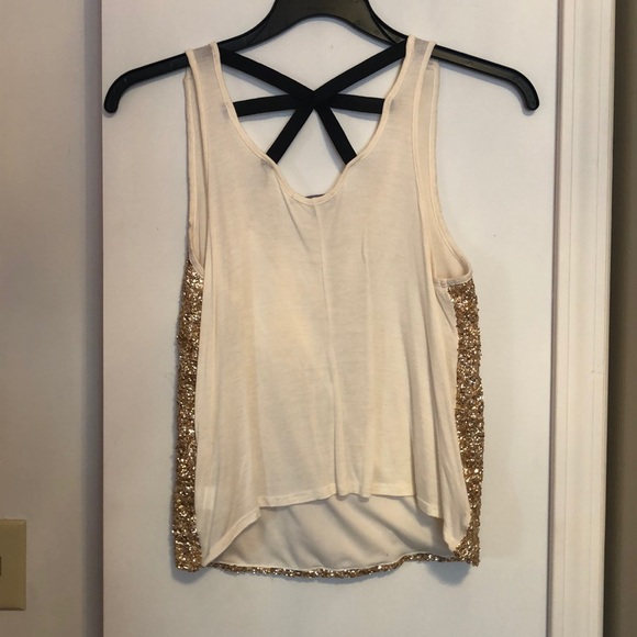 Sparkley gold blouse - Picture 3 of 3
